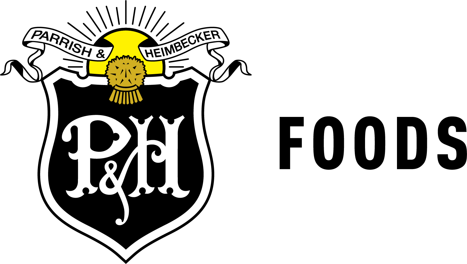 p and h foods logo